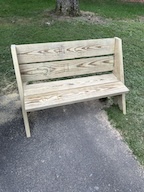 Back Yard Bench